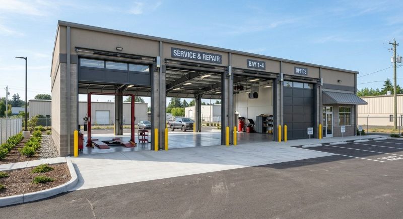 Commercial Garage Construction in Houston, TX
