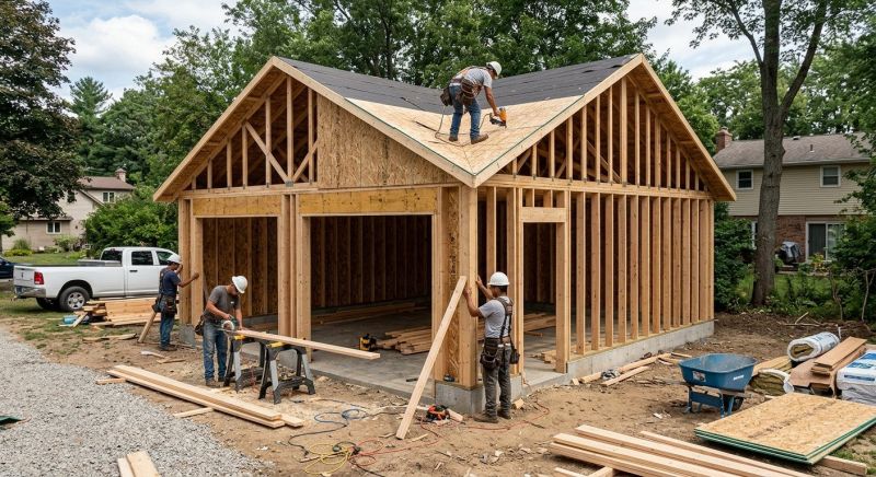 Garage Construction in Houston, TX