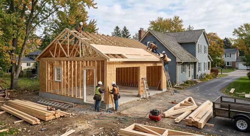 Garage Construction in North Charleston, SC