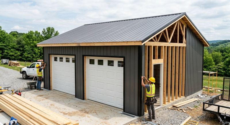 Storage Garage Construction in Charleston, SC